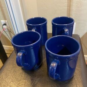 Blue Kate Spade Lenox coffee mugs set of 4 wholesale